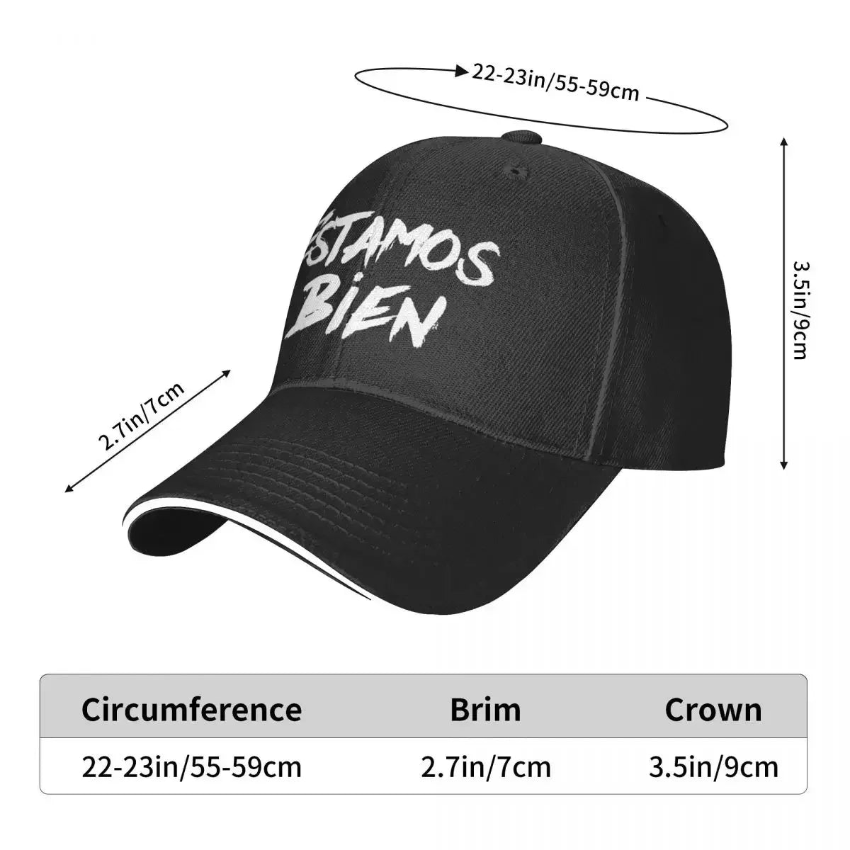 Estamos Bien Hip Hop Baseball Cap