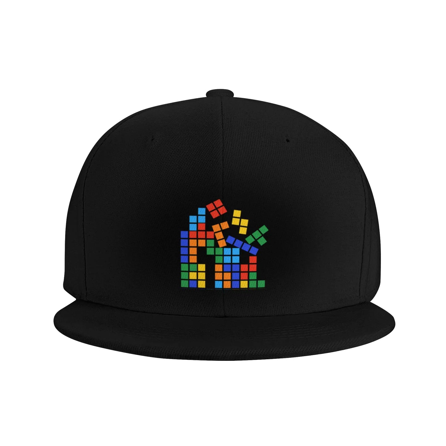 Brick Game Falling Blocks Snapback Cap