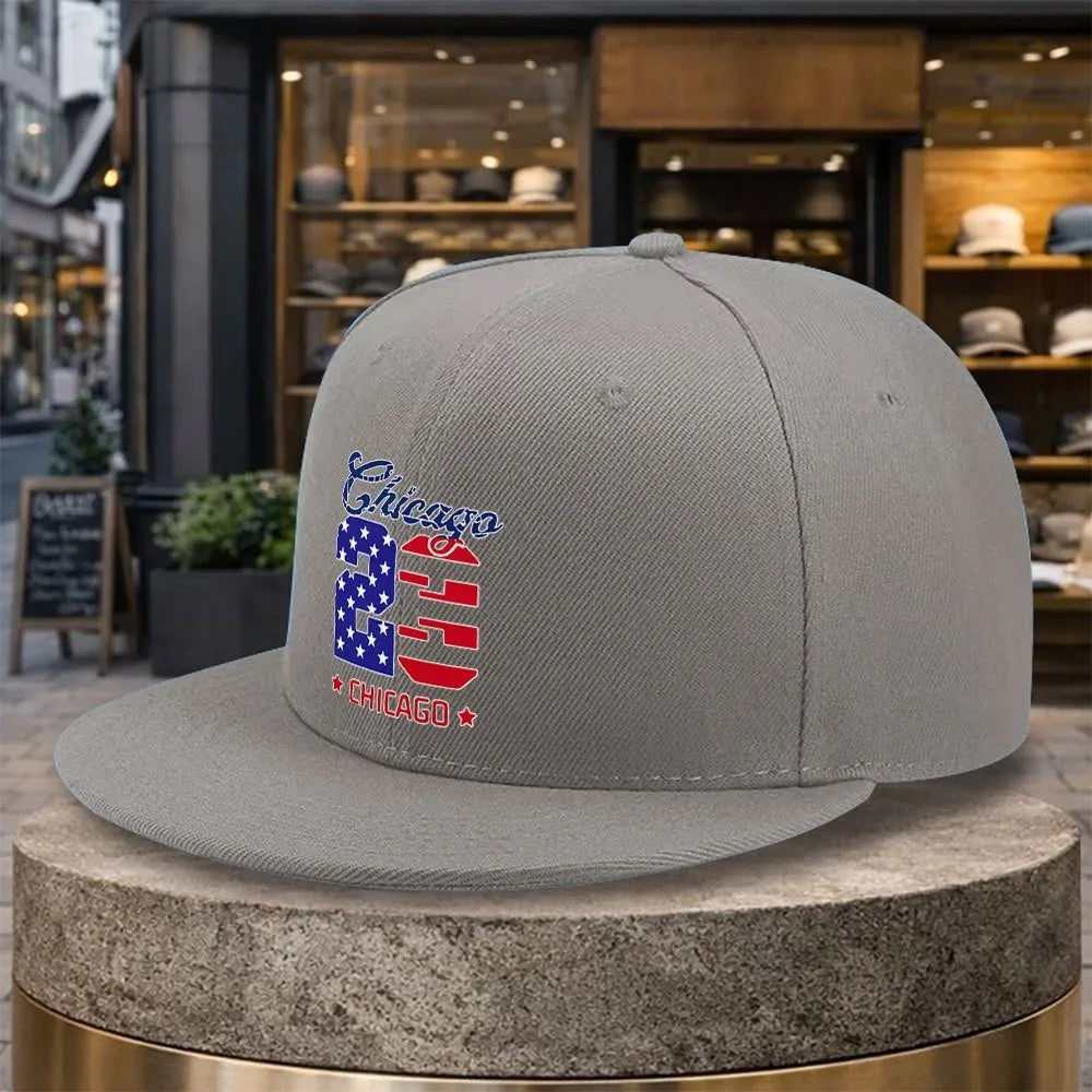 Chicago Flag Number 23 Snapback Cap