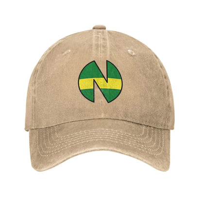 Newpi Captain Tsubasa Baseball Cap Retro Distressed Cotton