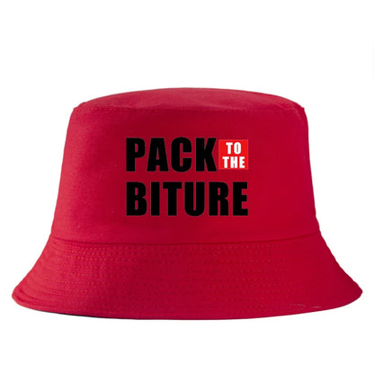 Pack To The Biture Reversible Bucket Hat