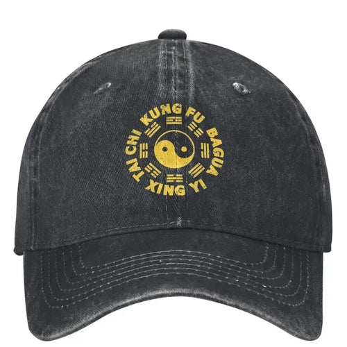 Kung Fu Tai Chi Xingyi Bagua Symbol Baseball Cap