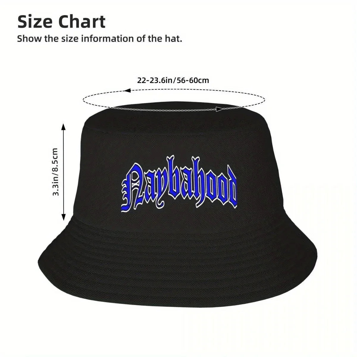 Naybahood 2026 Graphic UV Protection Bucket Hat