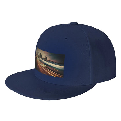 City By Night Urban Sports Snapback Cap