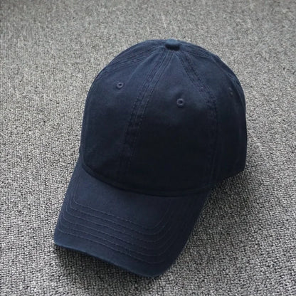Oversize 100% Cotton Baseball Cap Large Snapback Hat For Big Heads Men Women Blank Sun Cap Adjustable Plain Dad Golf Cap Size 55-65cm