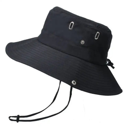 Breathable Wide Brim Outdoor Fishing Bucket Hat