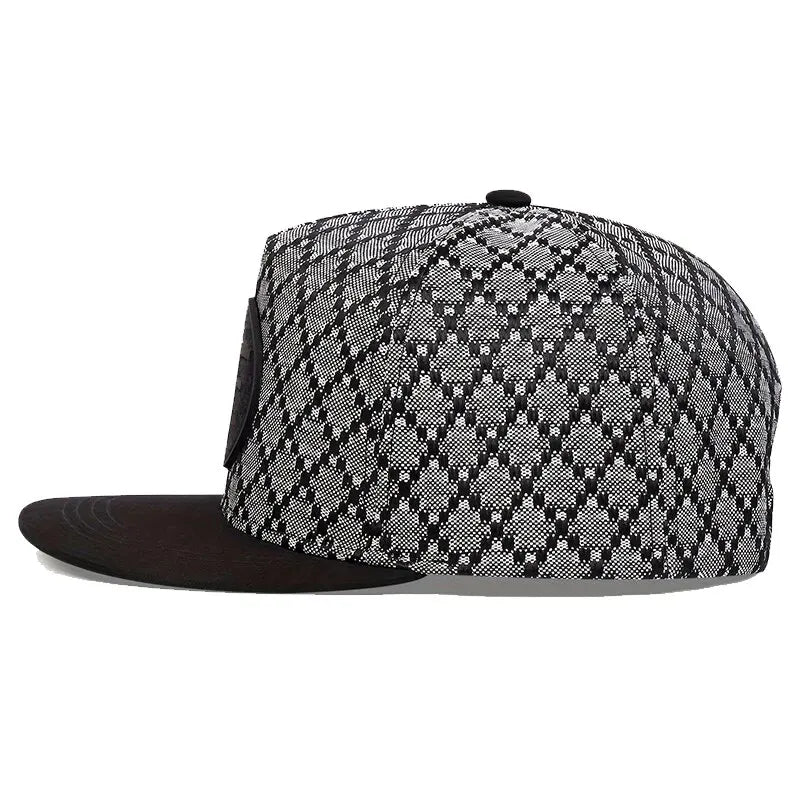 NF Letter Embroidered Hip-Hop Snapback Cap