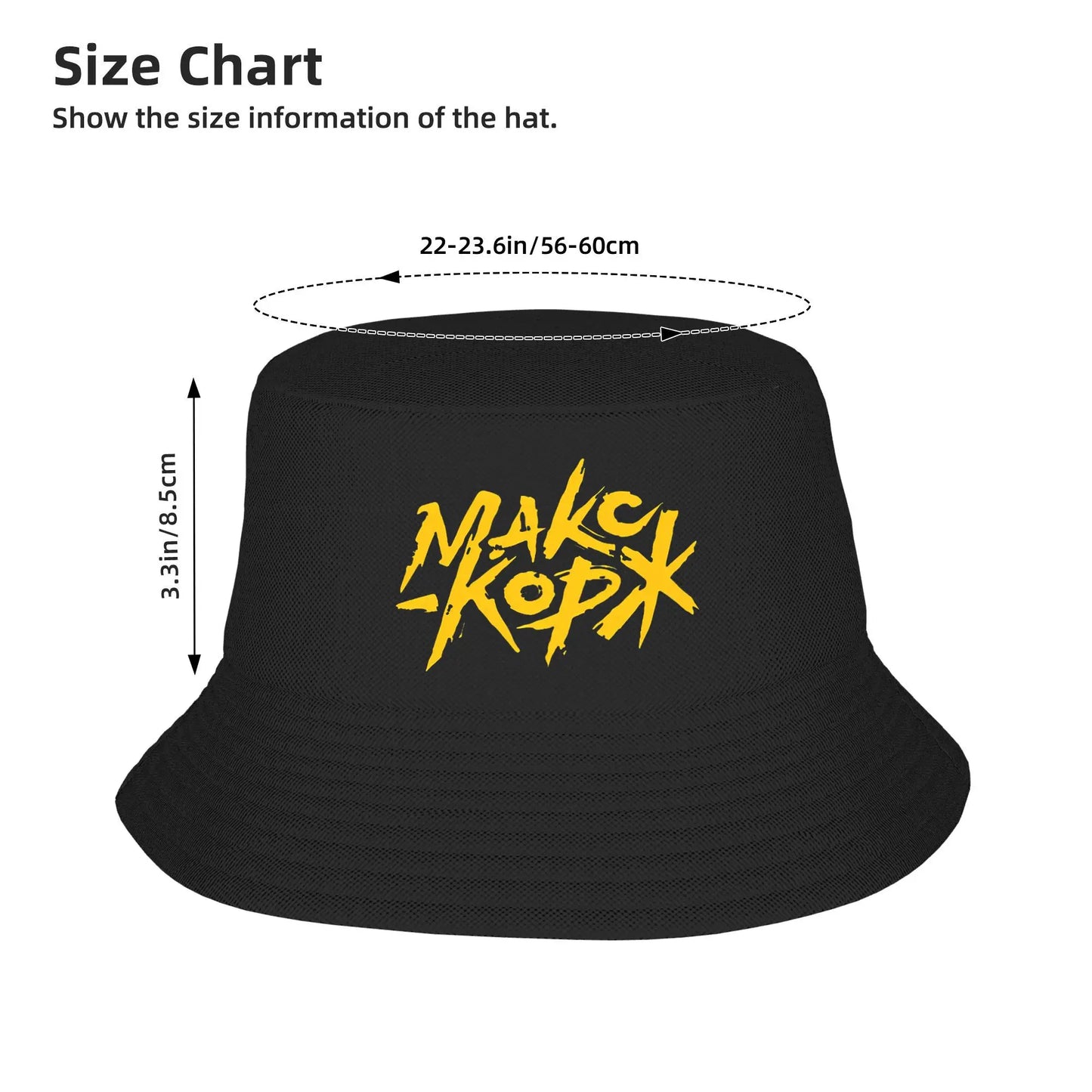 Max Korzh Fan Reversible Bucket Hat Unisex