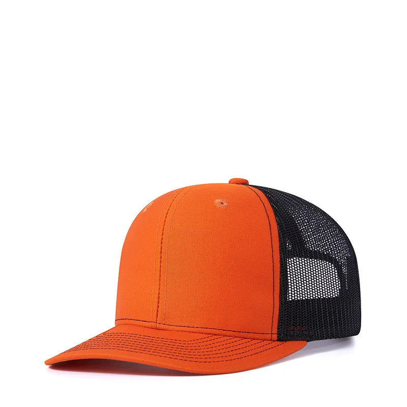 High Quality Mesh Baseball Cap Women Men Summer Cotton Breathable Sunhat