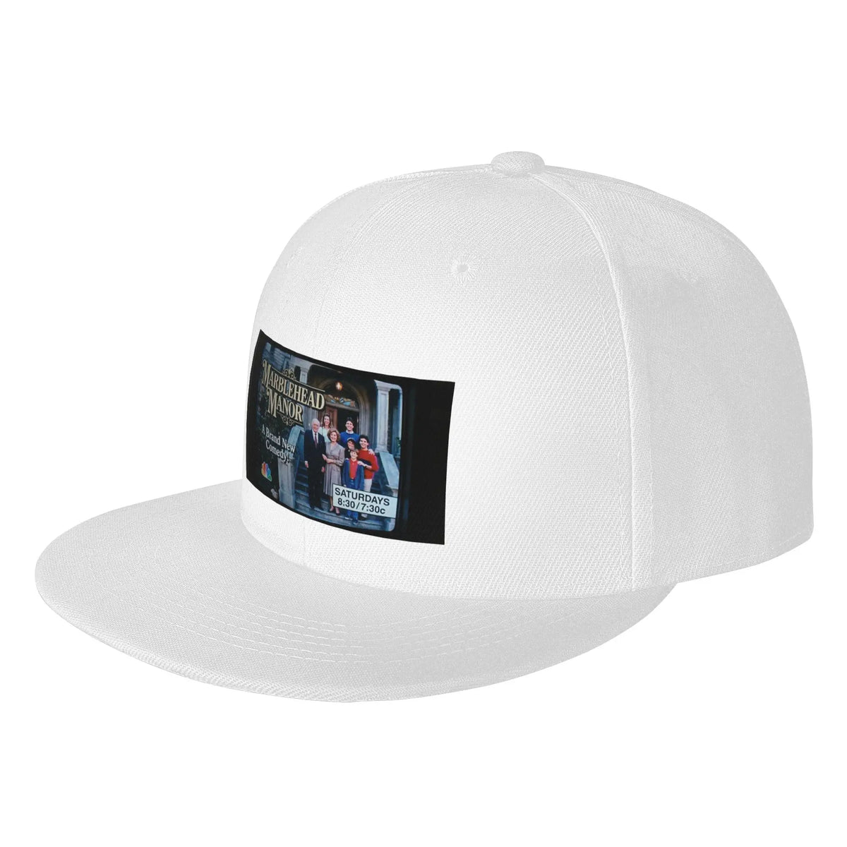 Classic Television Promos Marblehead Manor Flat Brim Snapback Cap