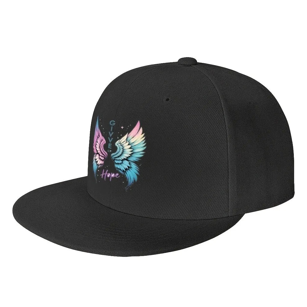 Colorful Wings Graphic Snapback Cap