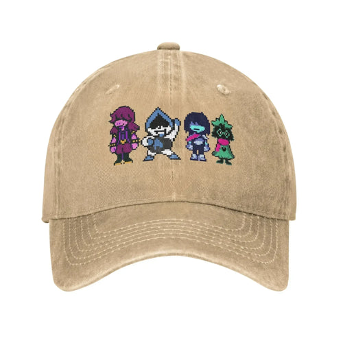 DELTARUNE Susie Lancer Graphic Adjustable Baseball Cap