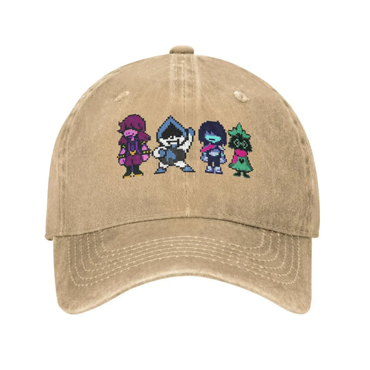 DELTARUNE Susie Lancer Graphic Adjustable Baseball Cap