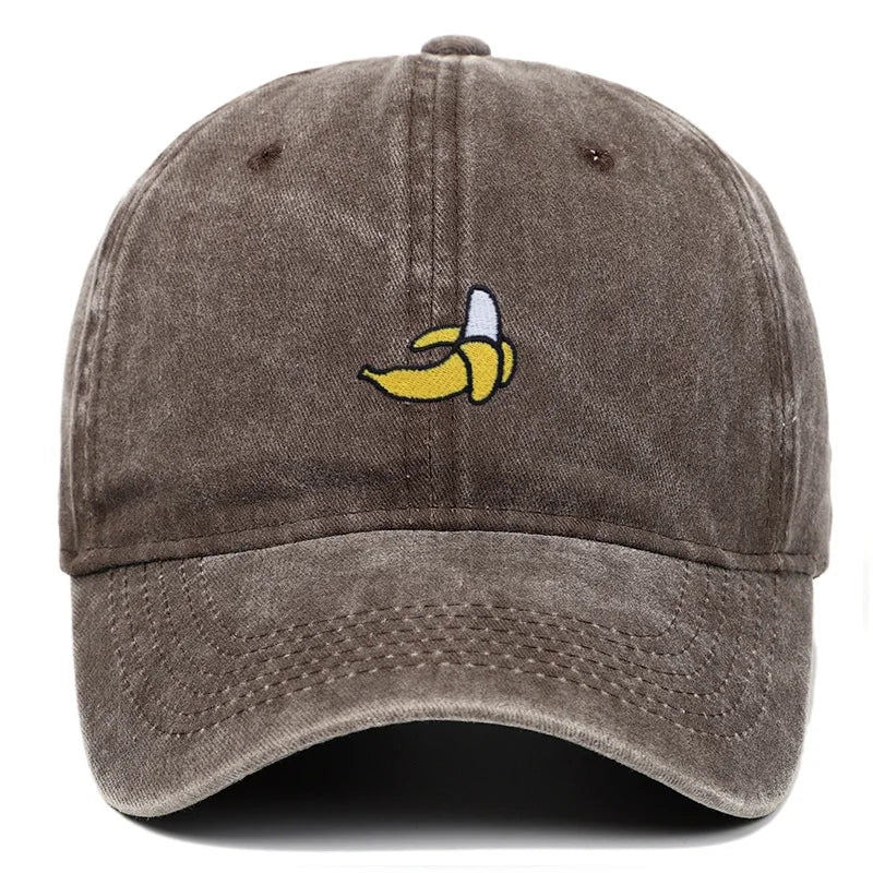 Banana Embroidered Baseball Hats