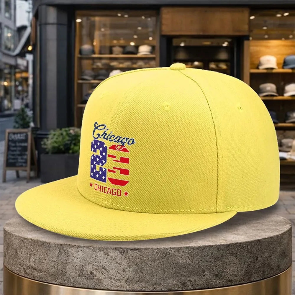 Chicago Flag Number 23 Snapback Cap
