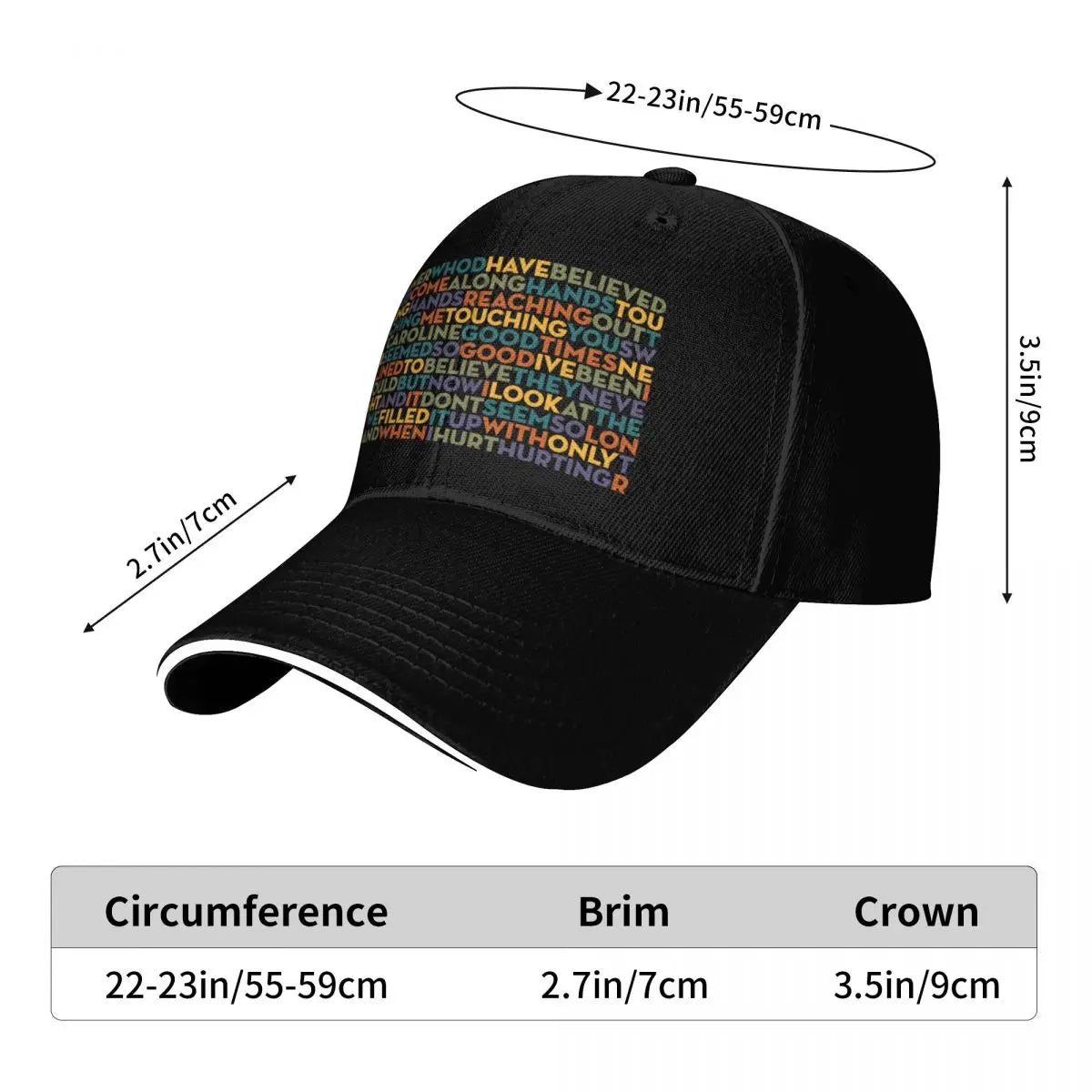 Sweet Caroline Neil Diamond V4 Snapback Baseball Cap
