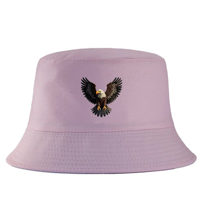 American Bald Eagle Patriotic Bucket Hat