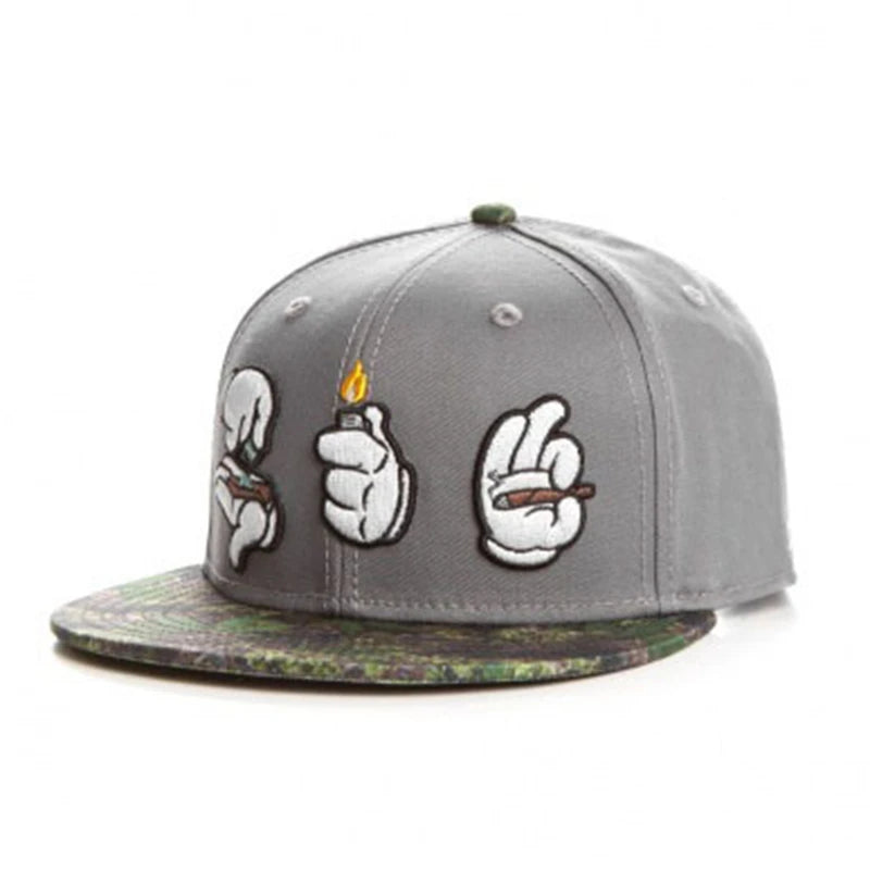 Luxury Letter Hip-Hop Knight Snapback Cap