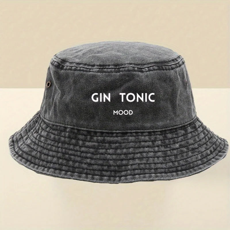 Lettered Bucket Hat