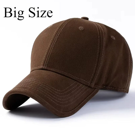 Long Brim Big Size Baseball Caps For Men Women Outdoor