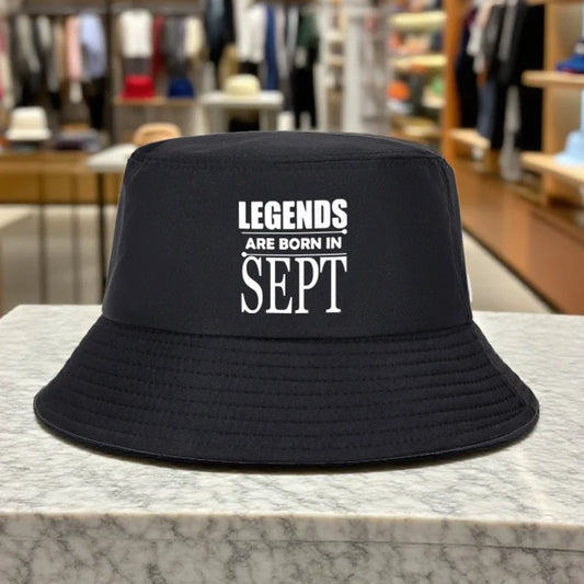 September Legend Figure Bucket Hat