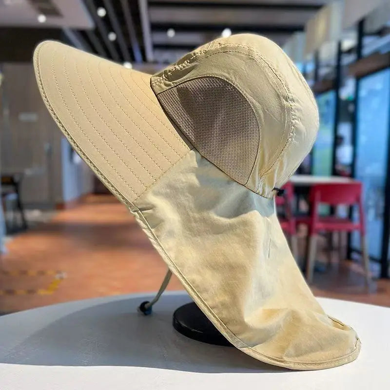 Lightweight Adjustable Wide Brim Fishing Bucket Hat