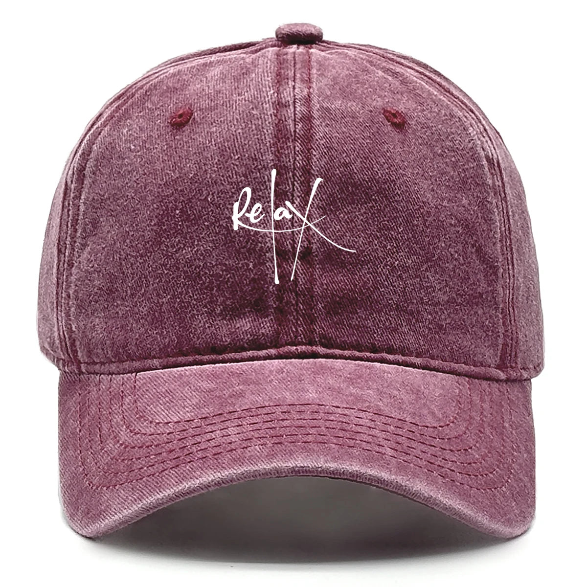 Relax Print Mesh Baseball Cap