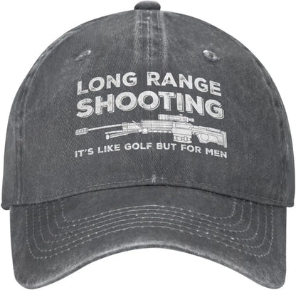 Funny Shooting Golf Quote Baseball Cap