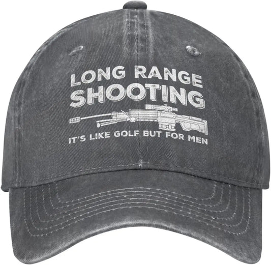 Funny Shooting Golf Quote Baseball Cap