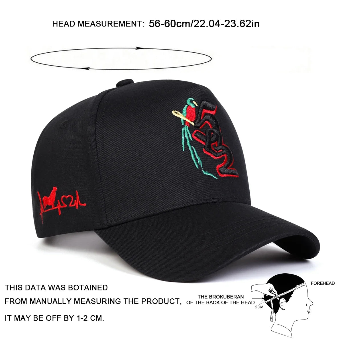 502 Little Bird Embroidered Baseball Cap