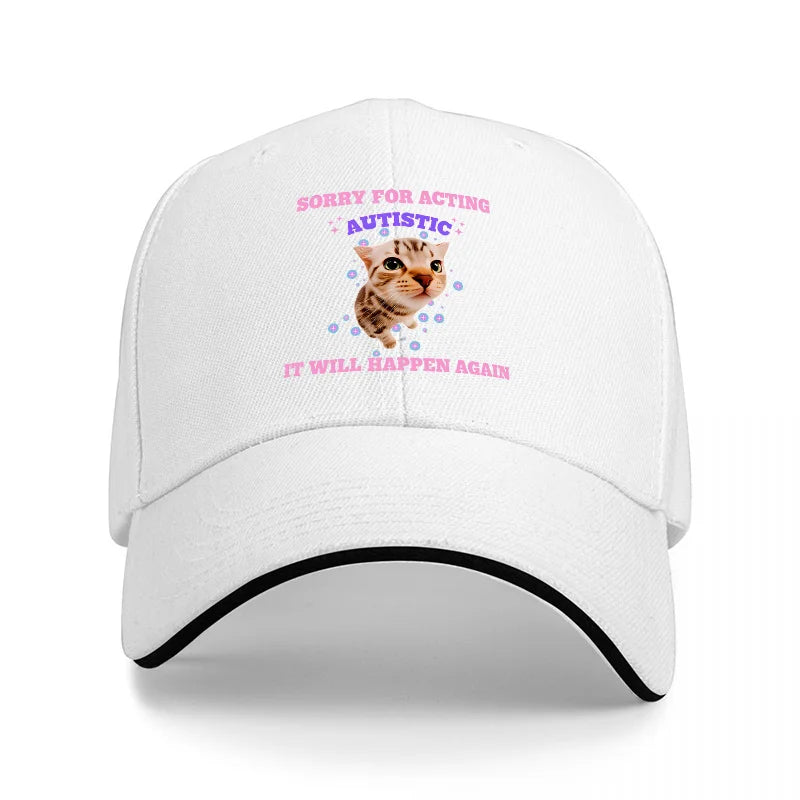 Funny Kitten Quote Baseball Cap