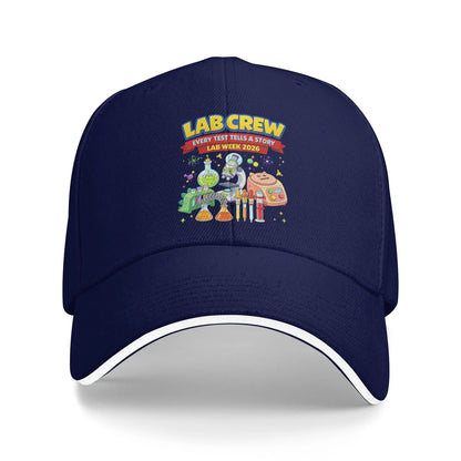 Lab Crew Science Team Medical Tech Lab Week Appreciation Baseball Cap