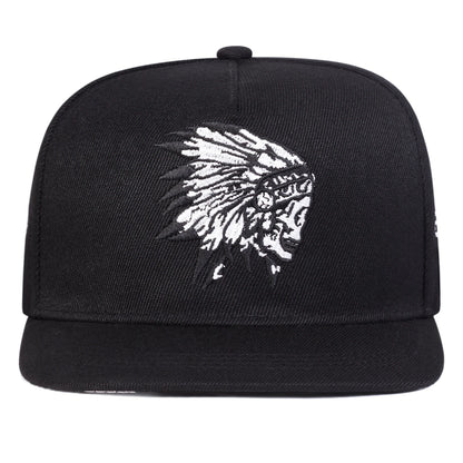 Unisex Embroidered Mesh Hip Hop Snapback Cap