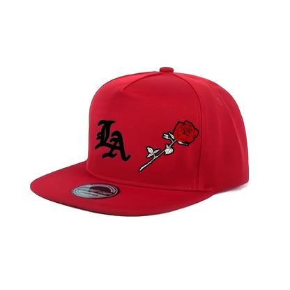 Breathable Soft Fabric Logo Snapback Cap