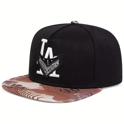 Los Angeles Embroidered Hip Hop Snapback Cap