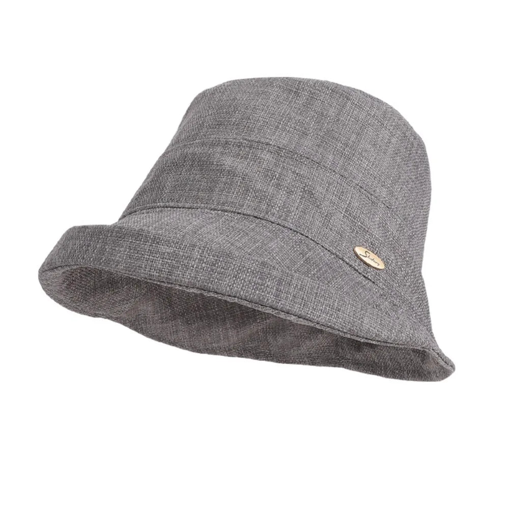 Foldable Wide Brim Breathable Summer Bucket Hat
