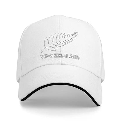 New Zealand All Blacks Print Sandwich Baseball Cap