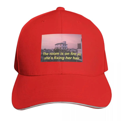 Reptilia The Strokes Band Design Baseball Cap