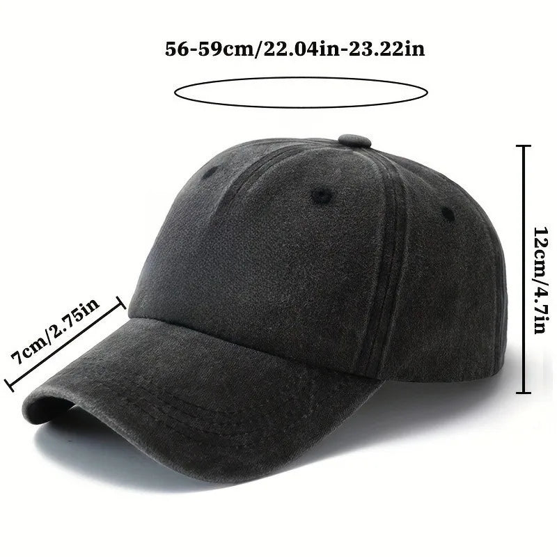 Vintage Distressed Washed Baseball Cap