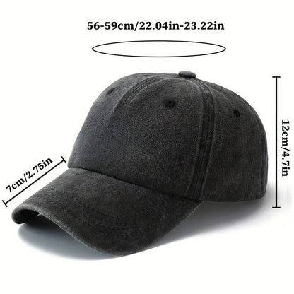 Vintage Distressed Washed Baseball Cap