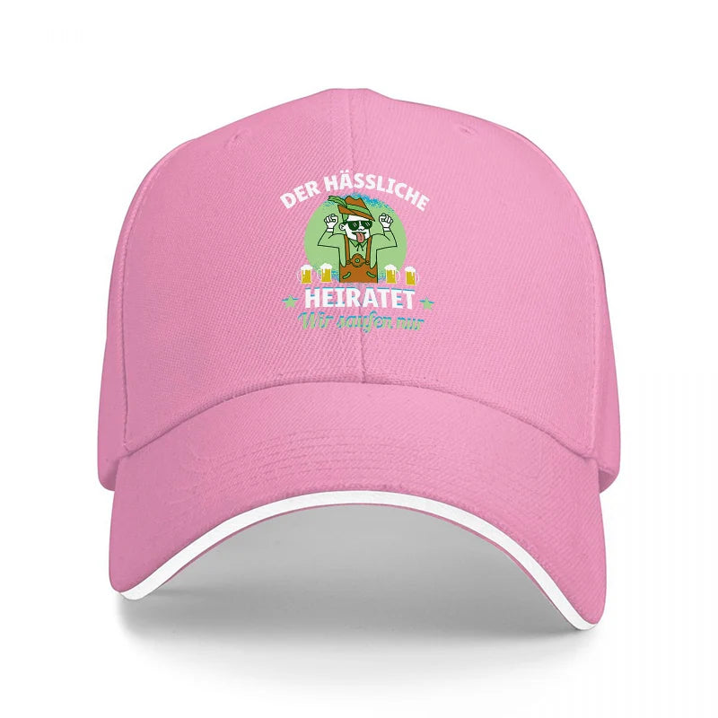Der Hässliche Heiratet Owl Baseball Cap