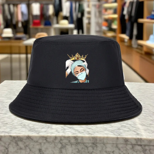 Doctor Golden Crown Art Bucket Hat