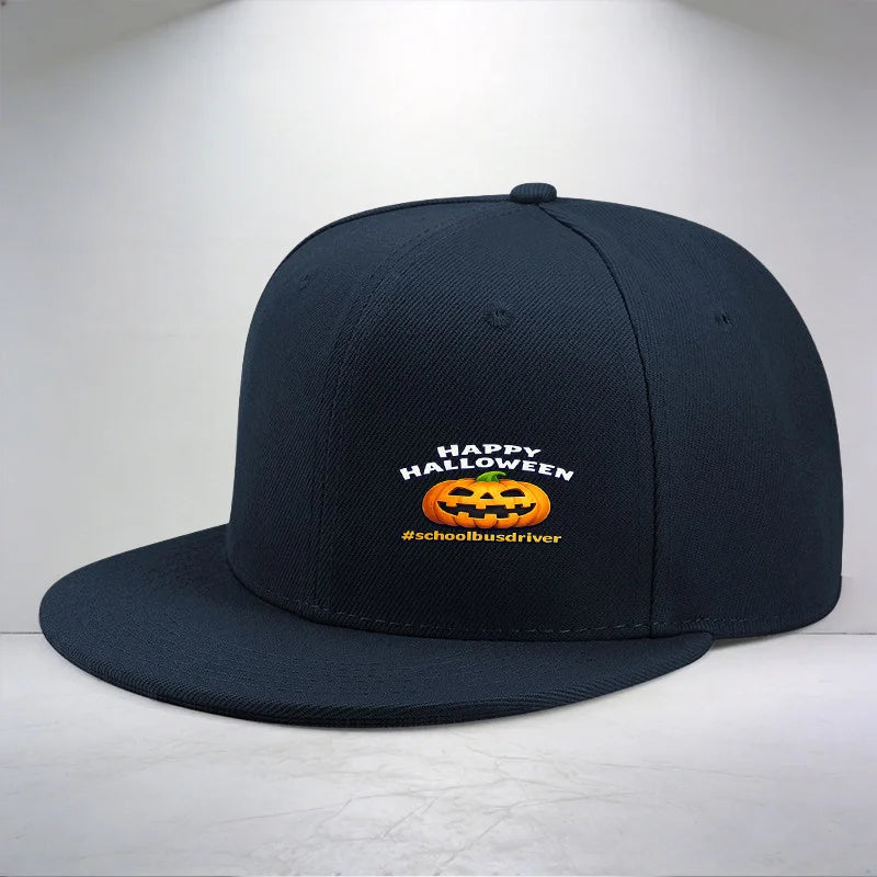 1 Halloween Pumpkin Pattern Printed Cap