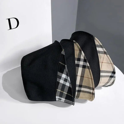 2026 New Checkered Splicing Bucket Hat Size 56-58cm