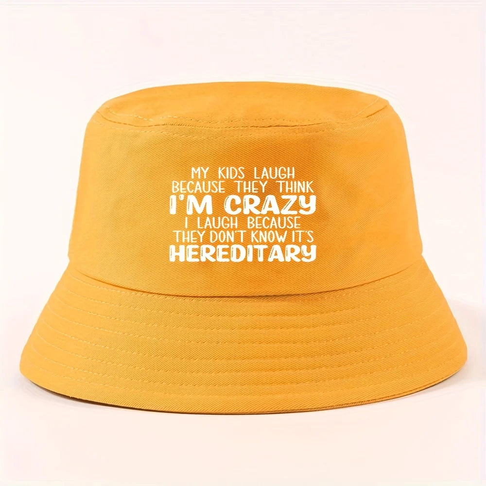 Crazy Hereditary Reversible Summer Bucket Hat
