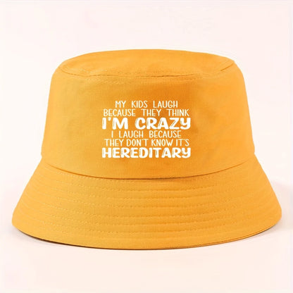 Crazy Hereditary Reversible Summer Bucket Hat