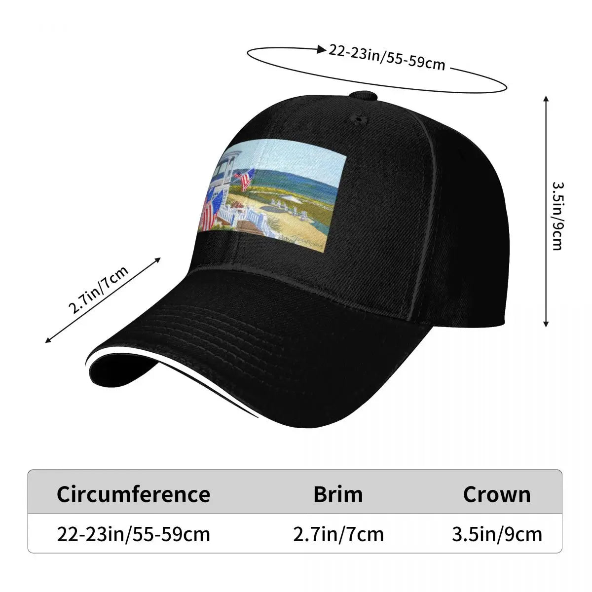 Ocean House Veranda Two-Tone Baseball Cap