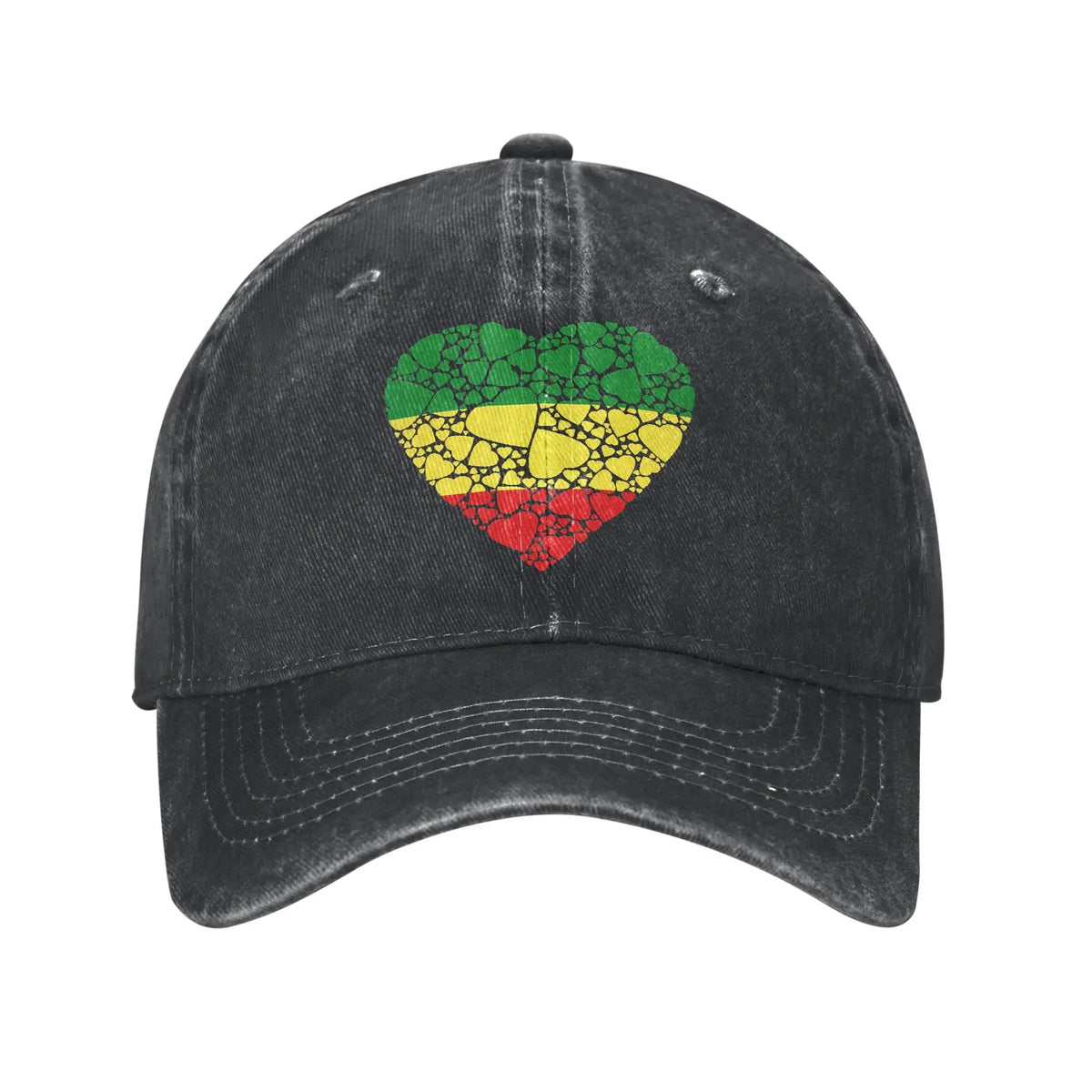 Juneteenth Breaking Every Chain 1865 Distressed Baseball Cap