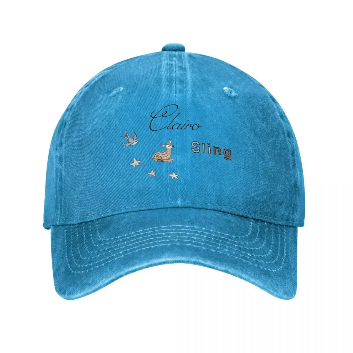 Clairo Singer Distressed Washed Baseball Cap Hat