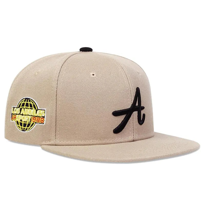 Unisex Gothic Letter Hip Hop Snapback Cap